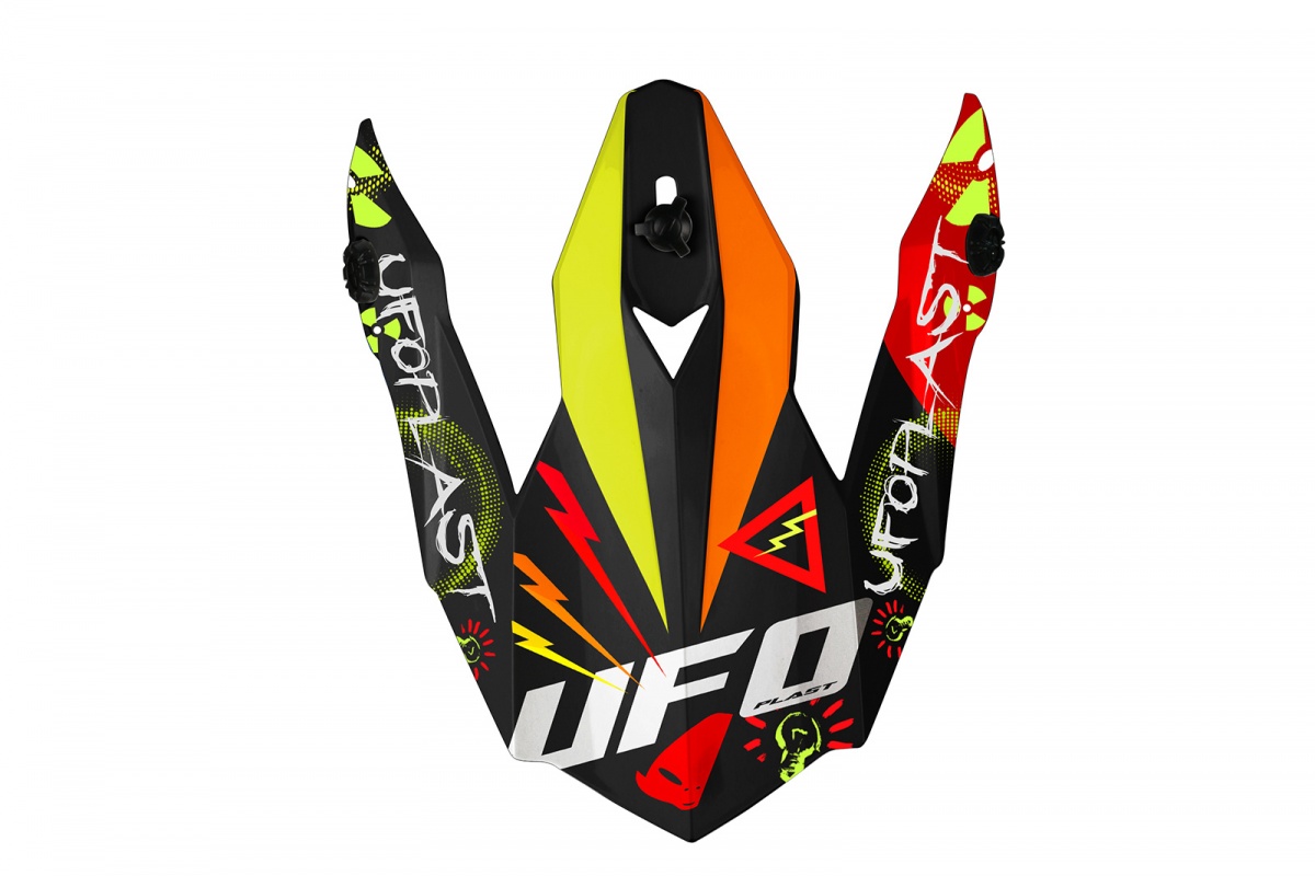 Visor for motocross Onyx Electroshock helmet for kids - Helmets - HR131 - Ufo Plast