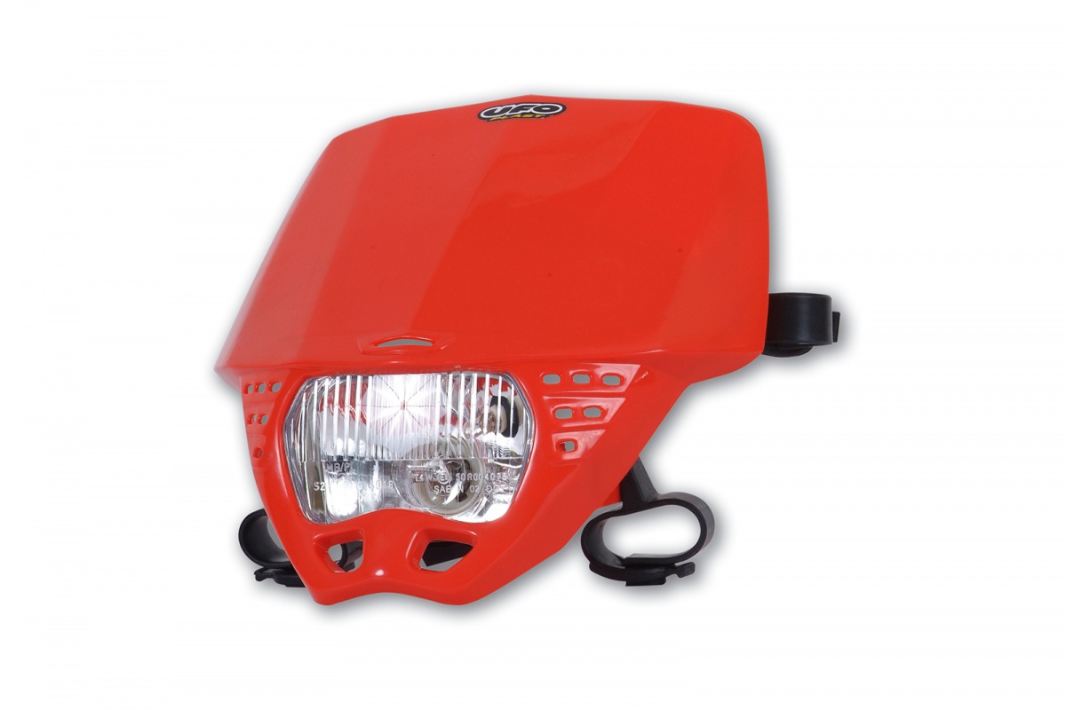 Motocross Cruiser headlight red - Headlight - PF01707-070 - Ufo Plast