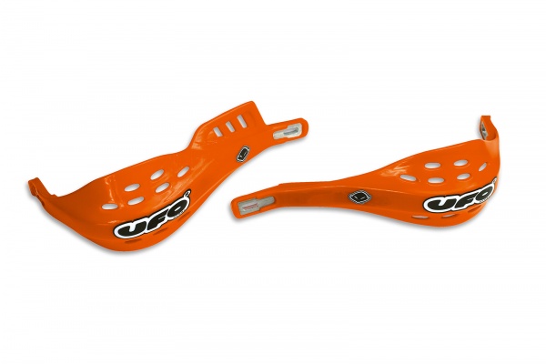 Motocross handguards Jumpy orange - Handguards - PM01619-127 - Ufo Plast