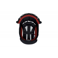 Inner pad for motocross helemt Interceptor & Warrior black and red - Helmet spare parts - HR010-KB - Ufo Plast