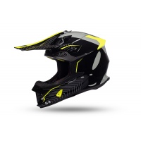 Motocross Intrepid helmet black and neon yellow - PROTECTION - HE155 - UFO Plast