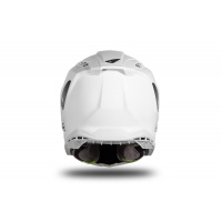 Motocross helmet Echus white glossy - Home - HE166 - Ufo Plast