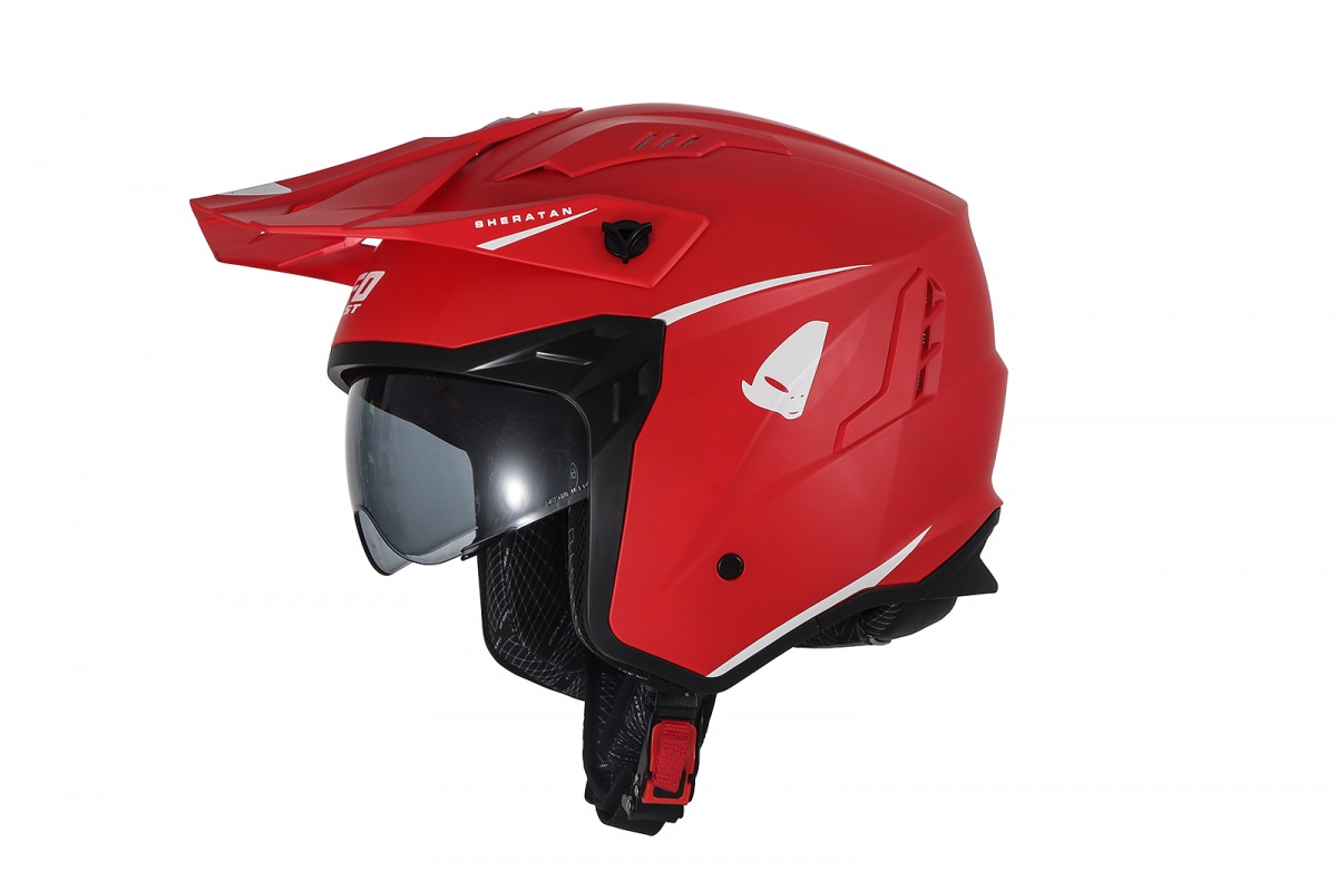 Sheratan cross jet helmet red - Helmets - HE13002-B - Ufo Plast