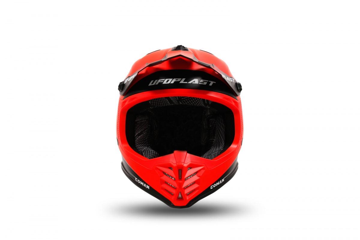 motocross Korey helmet for kids black and red - Helmets - HE13600-KB - Ufo Plast