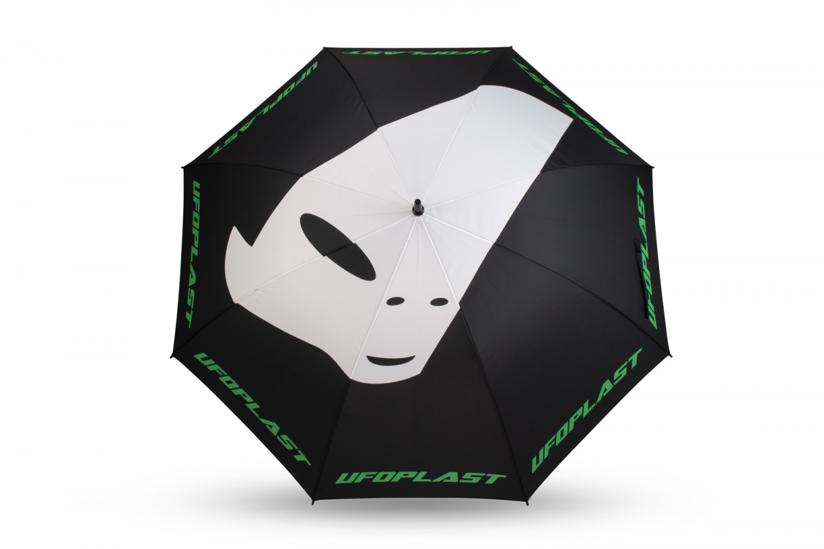 Paddock Umbrella black and green - FREE TIME - AC02477 - Ufo Plast